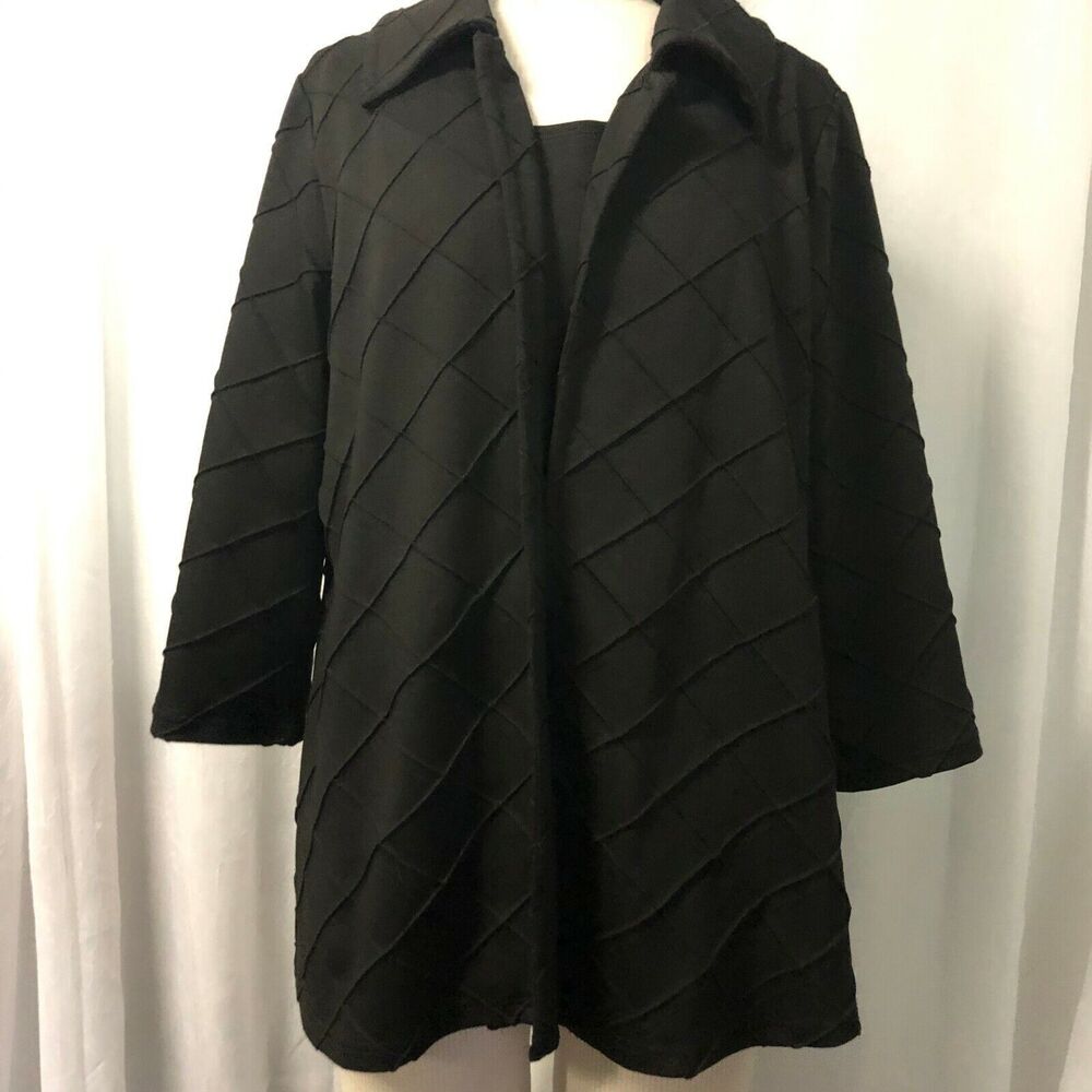 Modern Soul Women's 2 PC Sweater Set Black Size Large
